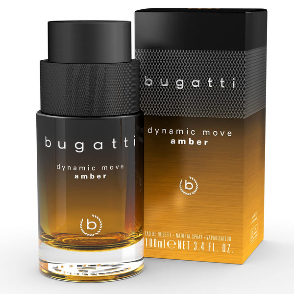 bugatti férfi parfüm Dynamic Move Amber 100 ml, Eau de Toilette,