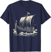 Rövidujjú viking póló (Extra méretben is)