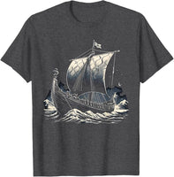 Rövidujjú viking póló (Extra méretben is)