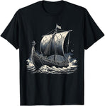 Rövidujjú viking póló (Extra méretben is)