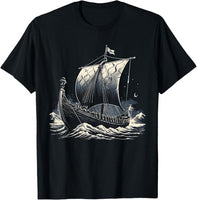 Rövidujjú viking póló (Extra méretben is)