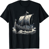 Rövidujjú viking póló (Extra méretben is)
