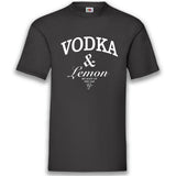 Vodka feliratú rövidujjú póló (Nagy méretben is)